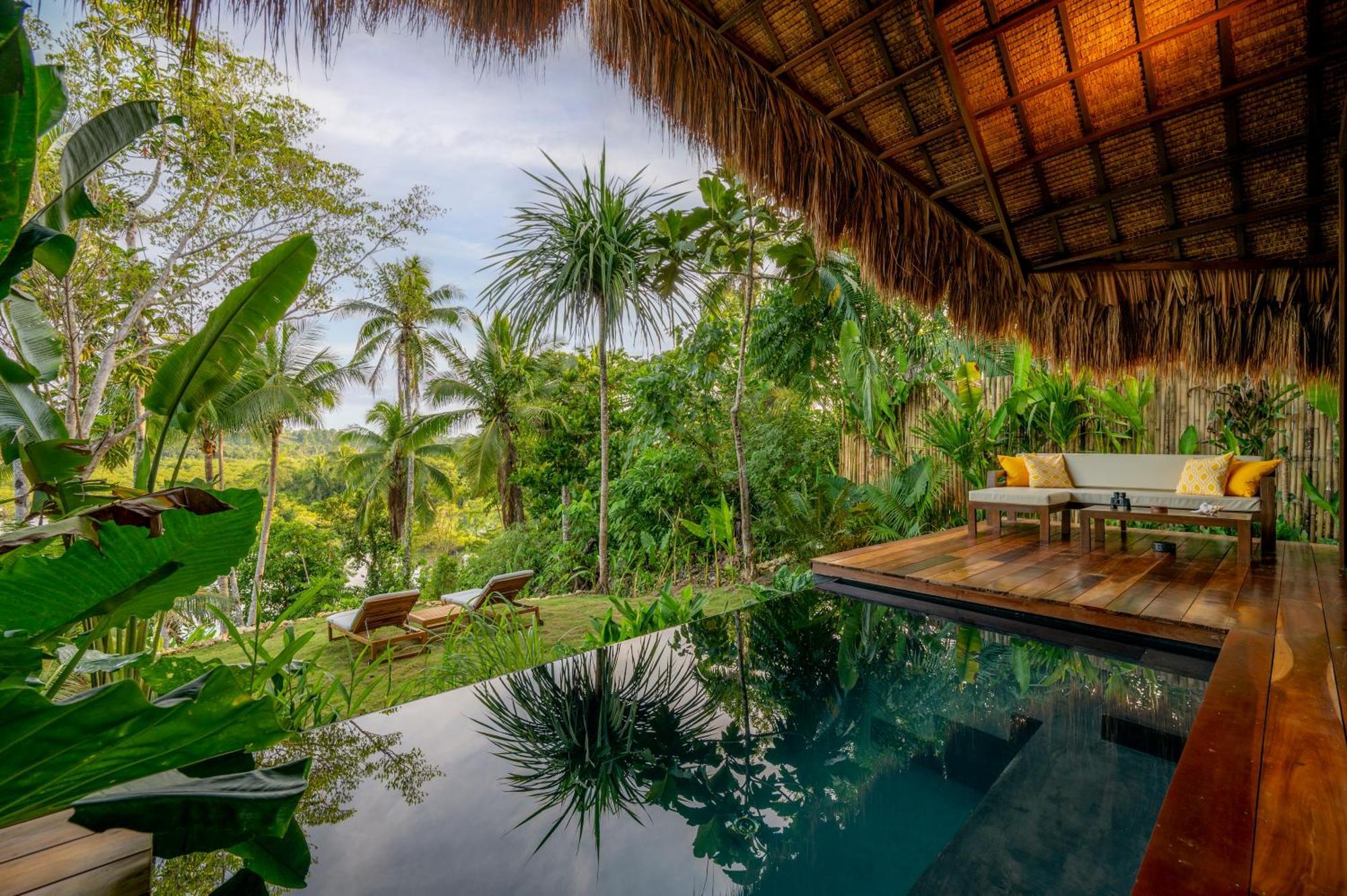Private Villa With Pool - Kalani River Villas ゼネラル・ルナ エクステリア 写真